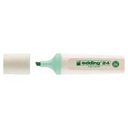 EDDING Leuchtmarker 24 EcoLine Keilspitze 2-5 mm pastell grün