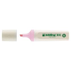 EDDING Leuchtmarker 24 EcoLine Keilspitze 2-5 mm pastell rosa