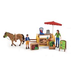 SCHLEICH® Spielfigur Farm World Mobiler Farm Stand 42528