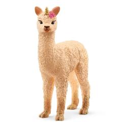 SCHLEICH® Spielfigur Lama Einhorn Junges braun