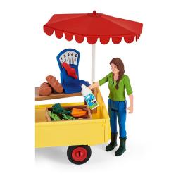 SCHLEICH® Spielfigur Farm World Mobiler Farm Stand 42528