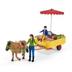 SCHLEICH® Spielfigur Farm World Mobiler Farm Stand 42528