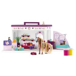 SCHLEICH® Spielfiguren-Set Tier Salon bunt