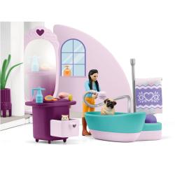 SCHLEICH® Spielfiguren-Set Tier Salon bunt