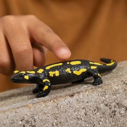 SCHLEICH® Spielfigur Feuersalamander schwarz/gelb