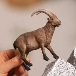 SCHLEICH® Spielfigur Steinbock braun