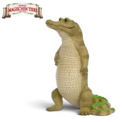 SCHLEICH® Spielfigur Rick, das Krokodil aus der Schule der magischen Tiere grün