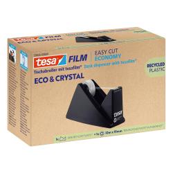 TESA Eco & Crystal Easy Cut Economy Tischabroller schwarz