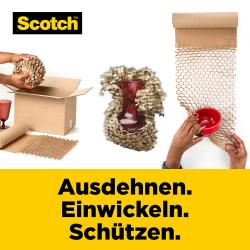 SCOTCH Cushion Lock Schutzumwicklung braun