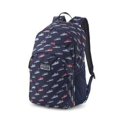 PUMA Rucksack Academy mit Sneakersmuster ca. 28 l dunkelblau