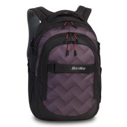 BESTWAY Rucksack 22 l schwarz/lila