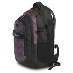 BESTWAY Rucksack 22 l schwarz/lila