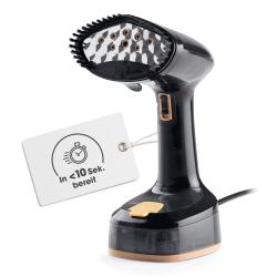 CLEANMAXX Dampfbürste faltbar 1.600 Watt schwarz