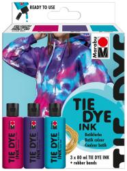 MARABU Tie Dye Batikfarben-Set Trend 3 x 80 ml