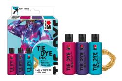 MARABU Tie Dye Batikfarben-Set Trend 3 x 80 ml