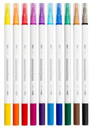 EBERHARD FABER Duo Fineliner/Fasermaler 10 Stück mehrere Farben