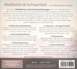 Christina Lobe: Meditation & Achtsamkeit, 1 Audio-CD - CD