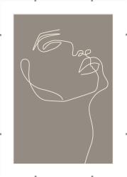Rahmenloser Bilderhalter 50 x 70 cm transparent