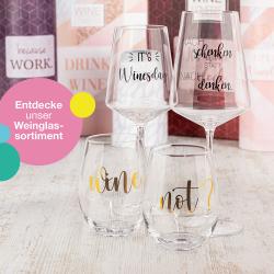 ILP Weinglas It's winesday 550 ml 1 Stück transparent 