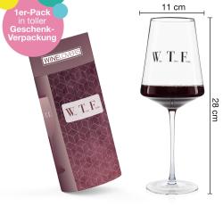 ILP Weinglas WTF Wine Time Finally 750 ml 1 Stück transparent