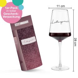 ILP Weinglas Lieblingsmensch 750 ml 1 Stück transparent