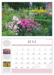 DUMONT - Garten-Kalender 2025 Broschürenkalender, 42x29cm, Wandkalender mit informativen Texten, Kalender mit einer Vielfalt an Blumen und Pflanzen und deutsches Kalendarium