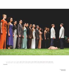 DUMONT - Pina Bausch - Tanztheater Wuppertal 2025 Wandkalender, 45x48 cm, Fotokunst-Kalender vom Ensemble des Tanztheaters Wuppertal, brillant fotografiert von Ursula Kaufmann