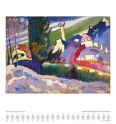 DUMONT - DUMONTS Großer Kunstkalender 2025 Wandkalender, 45x48cm, Kalender mit großen Gemälden berühmter Künstler, Reproduktion von höchster Qualität, mit Erläuterungen zu Künstlern und Gemä