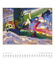 DUMONT - DUMONTS Großer Kunstkalender 2025 Wandkalender, 45x48cm, Kalender mit großen Gemälden berühmter Künstler, Reproduktion von höchster Qualität, mit Erläuterungen zu Künstlern und Gemä