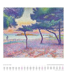 DUMONT - DUMONTS Großer Kunstkalender 2025 Wandkalender, 45x48cm, Kalender mit großen Gemälden berühmter Künstler, Reproduktion von höchster Qualität, mit Erläuterungen zu Künstlern und Gemä