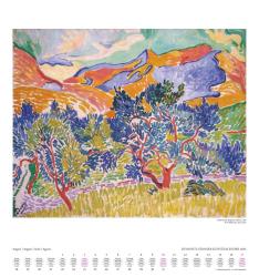 DUMONT - DUMONTS Großer Kunstkalender 2025 Wandkalender, 45x48cm, Kalender mit großen Gemälden berühmter Künstler, Reproduktion von höchster Qualität, mit Erläuterungen zu Künstlern und Gemä