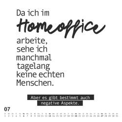 DUMONT - Sprüche im Quadrat 2025 Wandkalender, 23x23cm, Typo-Kalender von FUNI SMART ART, 12 Monatsblätter mit lustigen Sprüchen