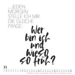 DUMONT - Sprüche im Quadrat 2025 Wandkalender, 23x23cm, Typo-Kalender von FUNI SMART ART, 12 Monatsblätter mit lustigen Sprüchen