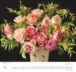 DUMONT - Geliebte Rosen 2025 Wandkalender, 30x30cm, Kalender mit traumhaften Rosensträußen und mit allen wichtigen Feiertagen