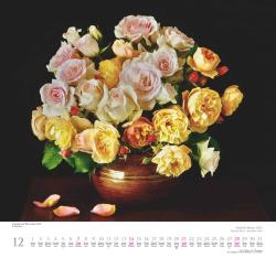 DUMONT - Geliebte Rosen 2025 Wandkalender, 30x30cm, Kalender mit traumhaften Rosensträußen und mit allen wichtigen Feiertagen