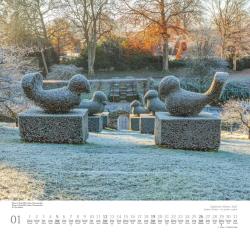 DUMONT - Englische Gärten 2025 Wandkalender, 38x35,5cm, Fotokunst-Kalender  mit berühmten und sehenswerten englischen Gärten und Parks, fotografiert von Gartenspezialist Clive Nichols