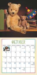 DUMONT - Der Teddybär 2025 Broschürenkalender, 30x30cm, Wandkalender für Sammler und Bärenfreunde, ein beliebter Klassiker seit 1984 im DUMONT-Programm