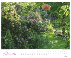 DUMONT - Im Rosengarten 2025 Wandkalender, 52x42,5cm, Garten-Kalender mit eindrucksvollen Rosen-Motiven aus verschiedensten Gärten, deutsches Kalendarium, mit Spiralbindung