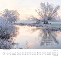 DUMONT - Achtsamkeit 2025 Wandkalender, 38x35,5cm, Fotokunst-Kalender mit Sinnsprüchen, schönen Bildern und den wichtigsten Feiertagen, mit Spiralbindung