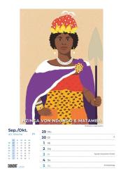 DUMONT - Starke Frauen 2025 Wochenkalender, 21x29,7cm, Wandkalender mit 53 Porträts von bemerkenswerten Frauen aus Politik,  Wirtschaft, Wissenschaft, Sport, Kunst und Kultur