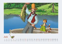 DUMONT - Pettersson & Findus 2025 Wandkalender, 42x29,7cm, Kalender von Sven Nordqvist, mit schönsten Szenen von Pettersson und Kater Findus