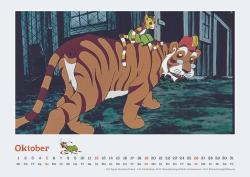 DUMONT - Pettersson & Findus 2025 Wandkalender, 42x29,7cm, Kalender von Sven Nordqvist, mit schönsten Szenen von Pettersson und Kater Findus