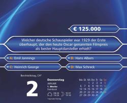 DUMONT - Wer wird Millionär 2025 Tagesabreißkalender, 14,5x11,8cm, Rate-Kalender mit 313 Fragen und Antworten, Kalender zur erfolgreichsten Quizshow, neues Format, mit Erklärungen zu den Ant