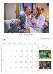 DUMONT - Sturm der Liebe 2025 Broschürenkalender, 42x29cm, Wandkalender der gleichnamigen ARD-Telenovela, mit erläuternden Texten und Jahresplaner