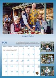 DUMONT - Dahoam is Dahoam 2025 Broschürenkalender, 42x29cm, Wandkalender zur gleichnamigen Erfolgsserie, mit erläuternden Texten und Jahresplaner