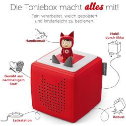 TONIES Toniebox Starter-Set inkl. Kreativ-Tonie rot