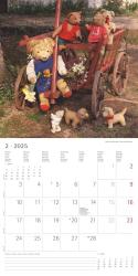 Alpha Edition - Teddy 2025 Broschürenkalender, 30x30cm, Wandkalender mit Platz für Notizen und Termine, schöne Teddy-Motive, Monatsübersicht und Ferientermine DE/AT/CH