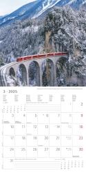 Alpha Edition - Alpen 2025 Broschürenkalender, 30x30cm, Wandkalender mit Platz für Notizen und Termine, Aufnahmen der Alpen, Monatsübersicht und Ferientermine DE/AT/CH