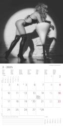 Alpha Edition - Feminine 2025 Broschürenkalender, 30x30cm, Wandkalender mit Platz für Notizen und Termine, erotische Bilder, Monatsübersicht