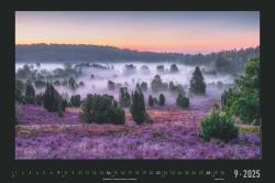 Alpha Edition - Naturlandschaften Deutschlands 2025 Bildkalender, 49,5x33cm, Kalender mit hochwertigen Motiven für jeden Monat, Feiertage DE/AT/CH/FR/IT/NL und internationales Kalendarium